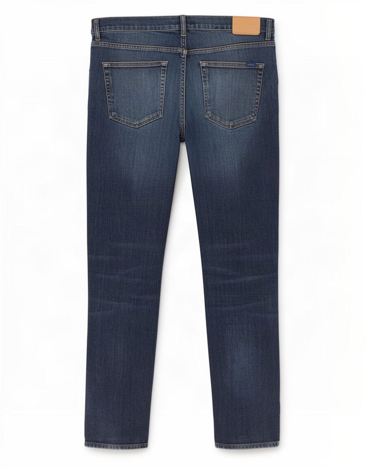 Gant Mens Straight Jeans W38 L32 Blue Cotton