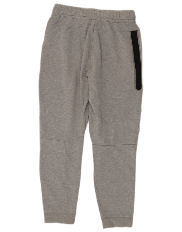 Nike Boys Tracksuit Trousers Joggers 13-14 Years XL Grey Flecked Cotton