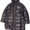 Dkny Womens Padded Coat UK 18 XL Navy Blue Nylon