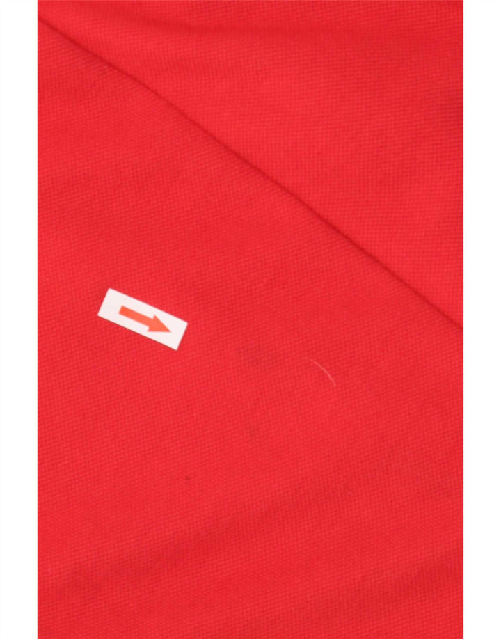 Zara Mens 2 Button Blazer Jacket UK 40 Large Red Cotton