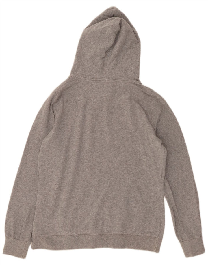 CHAMPION Womens Heritage Fit Graphic Hoodie Jumper UK 14 Large Grey