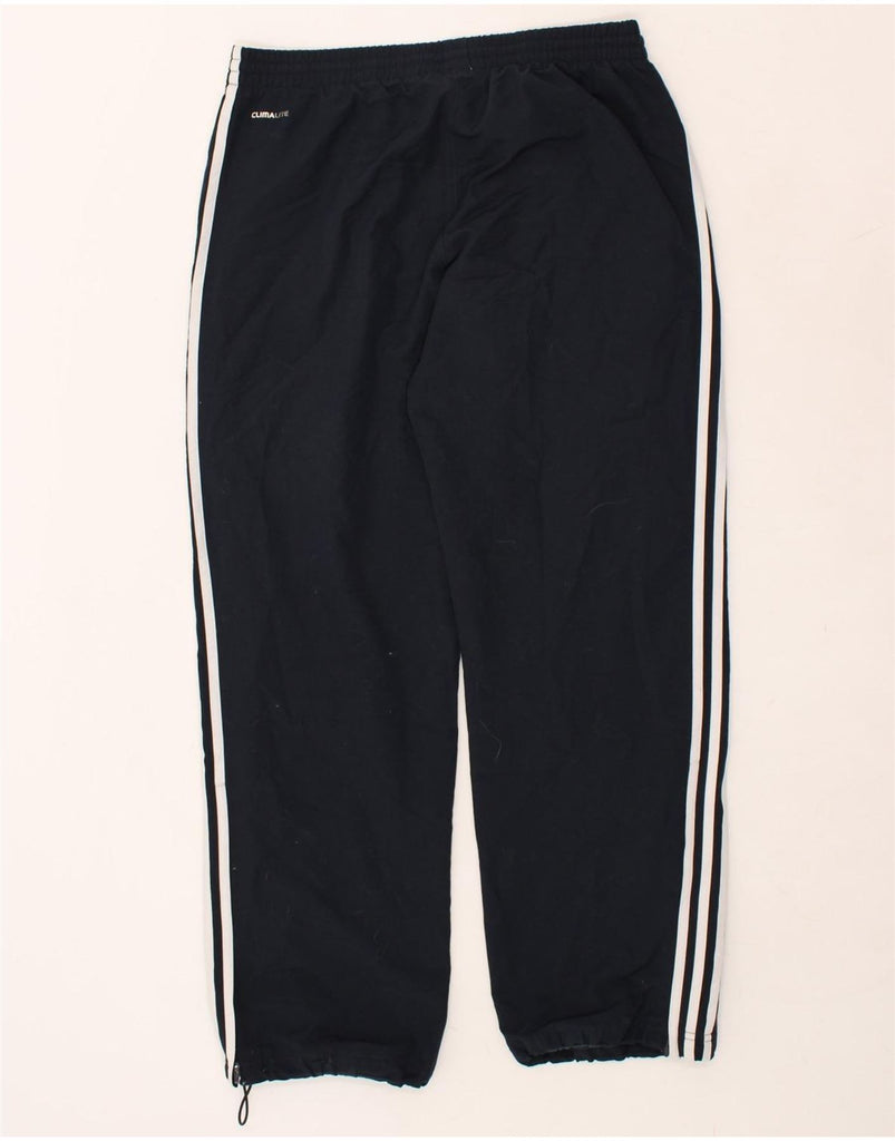 ADIDAS Mens Clima 365 Tracksuit Trousers Small  Navy Blue Polyester | Vintage Adidas | Thrift | Second-Hand Adidas | Used Clothing | Messina Hembry 