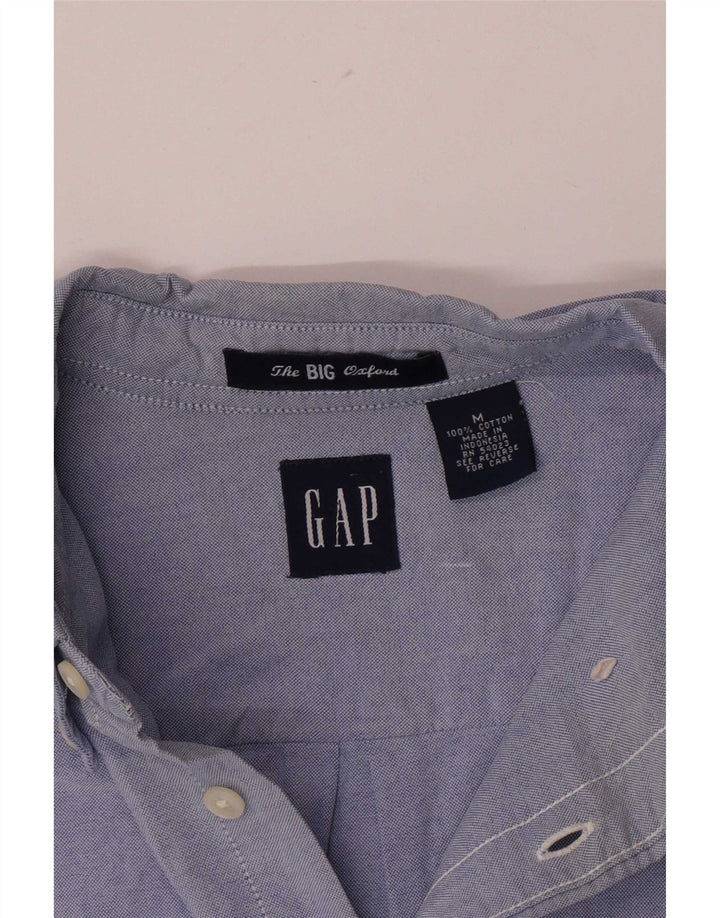 Gap Mens Shirt Medium Blue Cotton