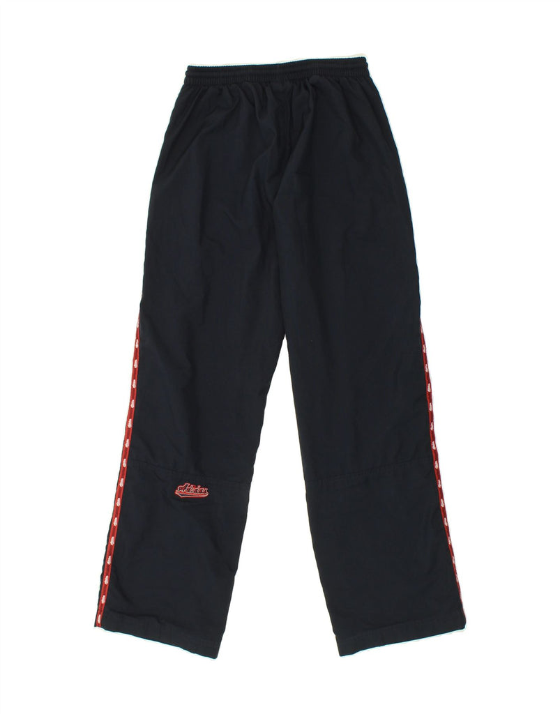 ADIDAS Boys Tracksuit Trousers 13-14 Years Navy Blue Polyester | Vintage Adidas | Thrift | Second-Hand Adidas | Used Clothing | Messina Hembry 