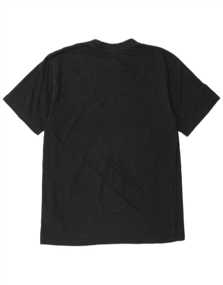 DICKIES Mens Graphic Graphic T-Shirt Top Small Black Cotton