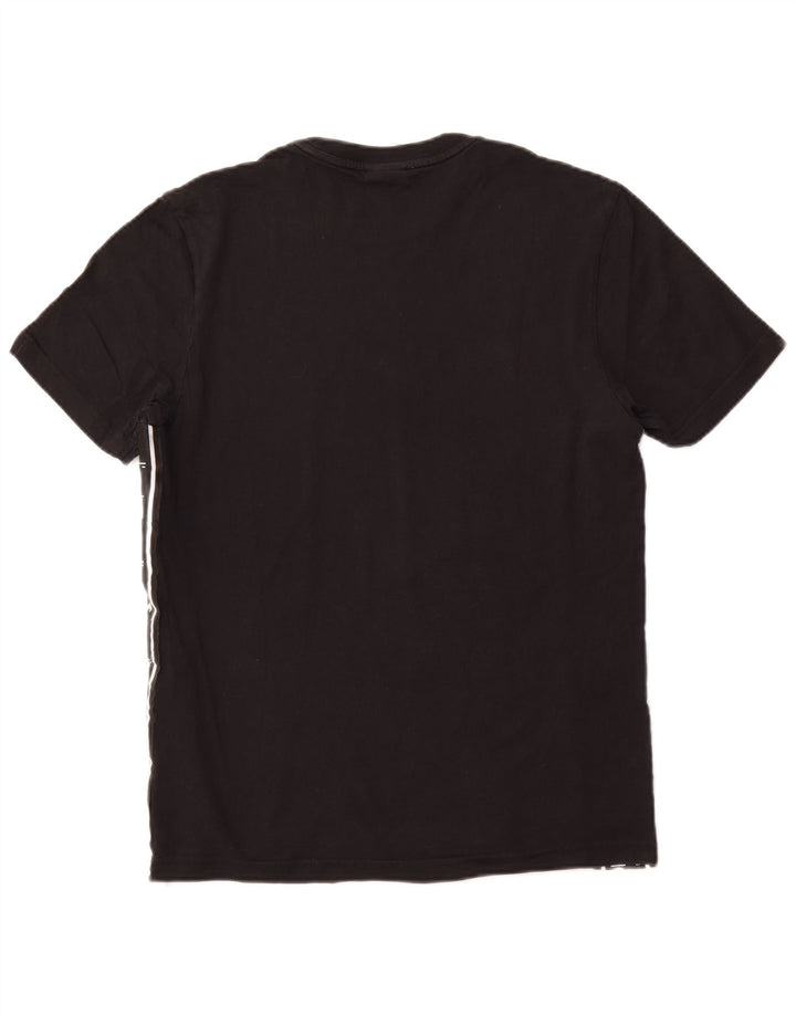 Diadora Mens Graphic T-Shirt Top Medium Black Cotton