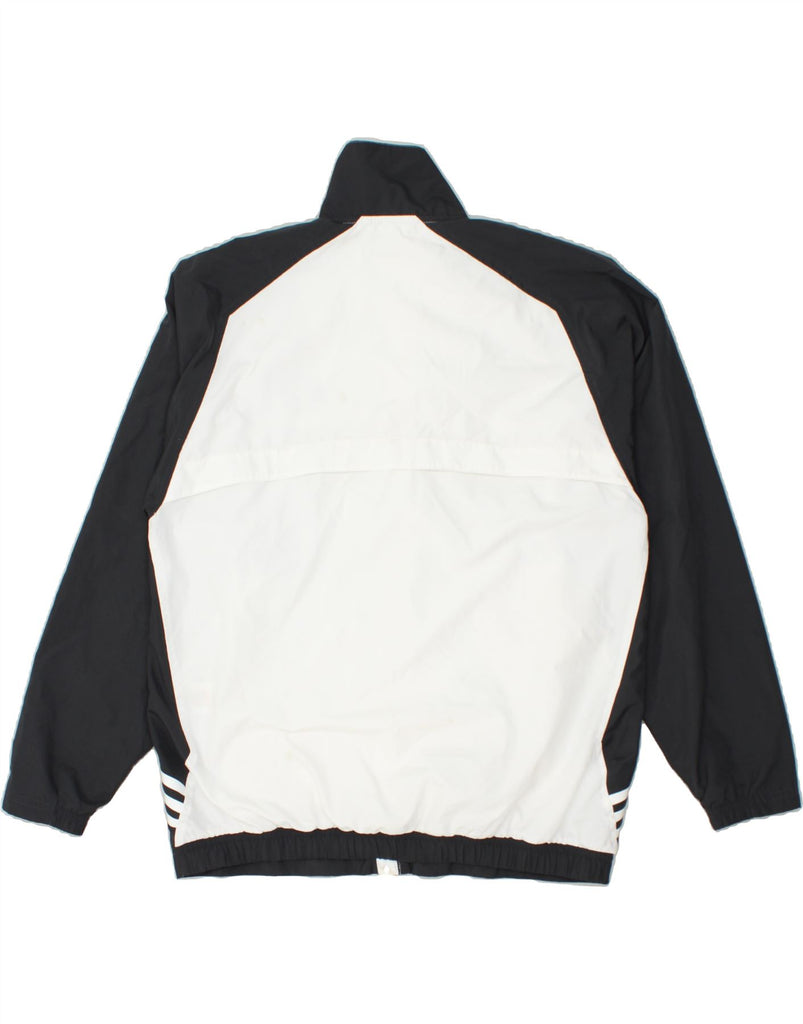 ADIDAS Mens Tracksuit Top Jacket UK 32/34 XS White Colourblock Polyester | Vintage Adidas | Thrift | Second-Hand Adidas | Used Clothing | Messina Hembry 