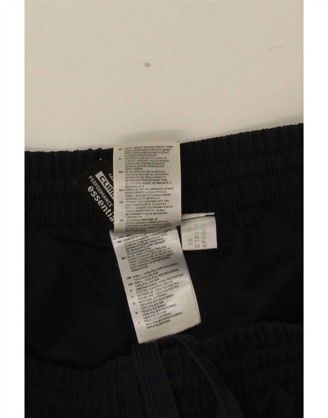 Adidas Mens Climalite Sport Shorts Medium Navy Blue Polyester