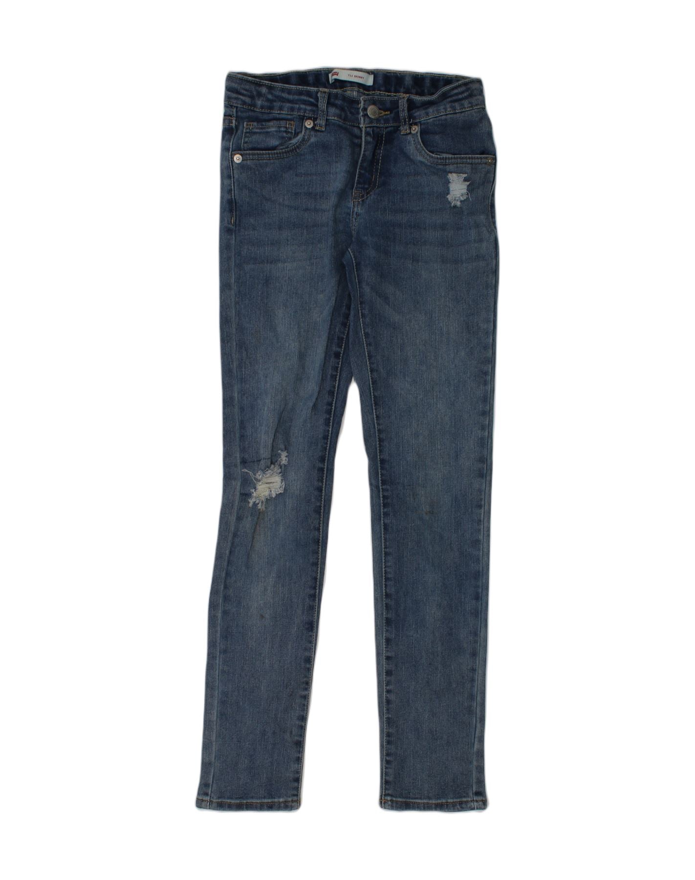 Levi's 711 ripped outlet skinny jeans