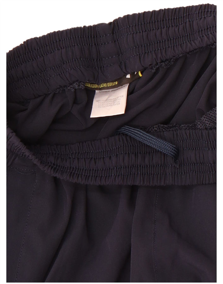 Under Armour Boys Sport Shorts 11-12 Years Navy Blue Polyester
