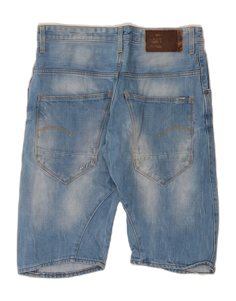 G-STAR Mens Denim Shorts W32 Medium  Blue Cotton Vintage G-Star and Second-Hand G-Star from Messina Hembry 
