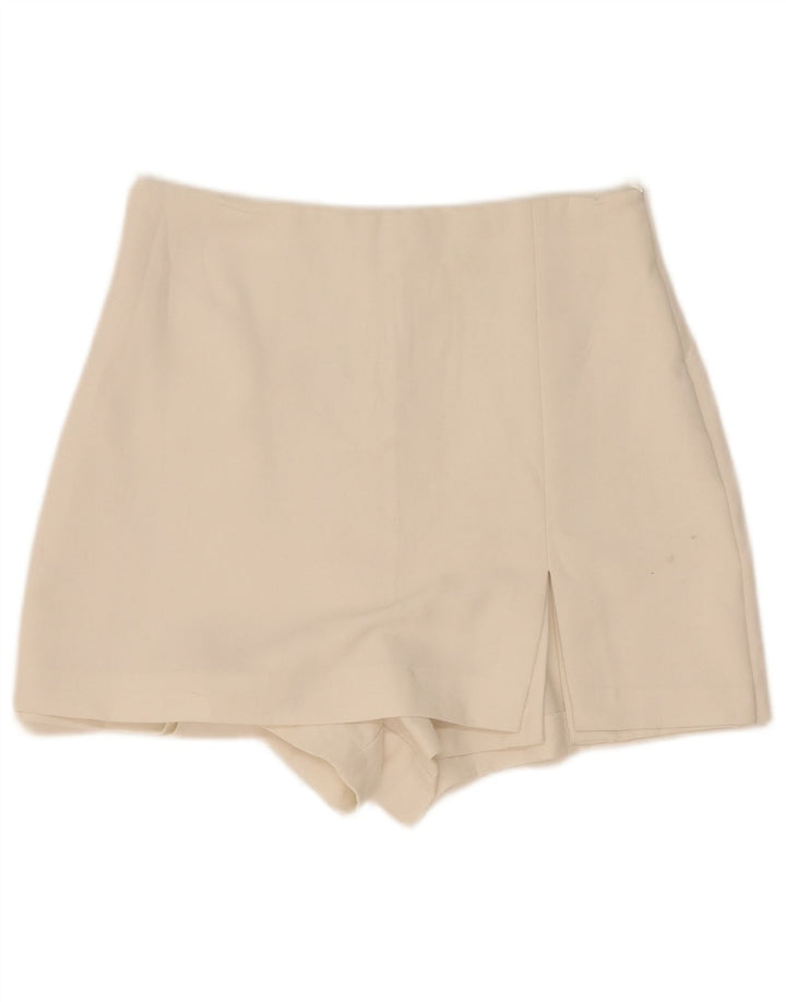 Zara Womens Skort Hot Pants Medium W28 White