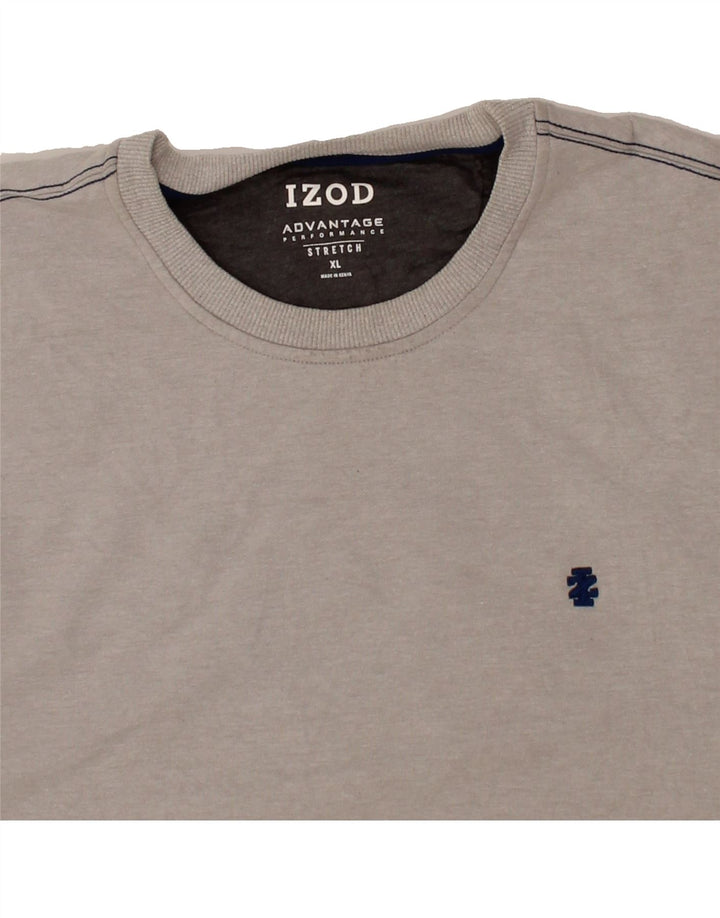 IZOD Mens Sweatshirt Jumper XL Grey Polyester Vintage Izod and Second-Hand Izod from Messina Hembry 