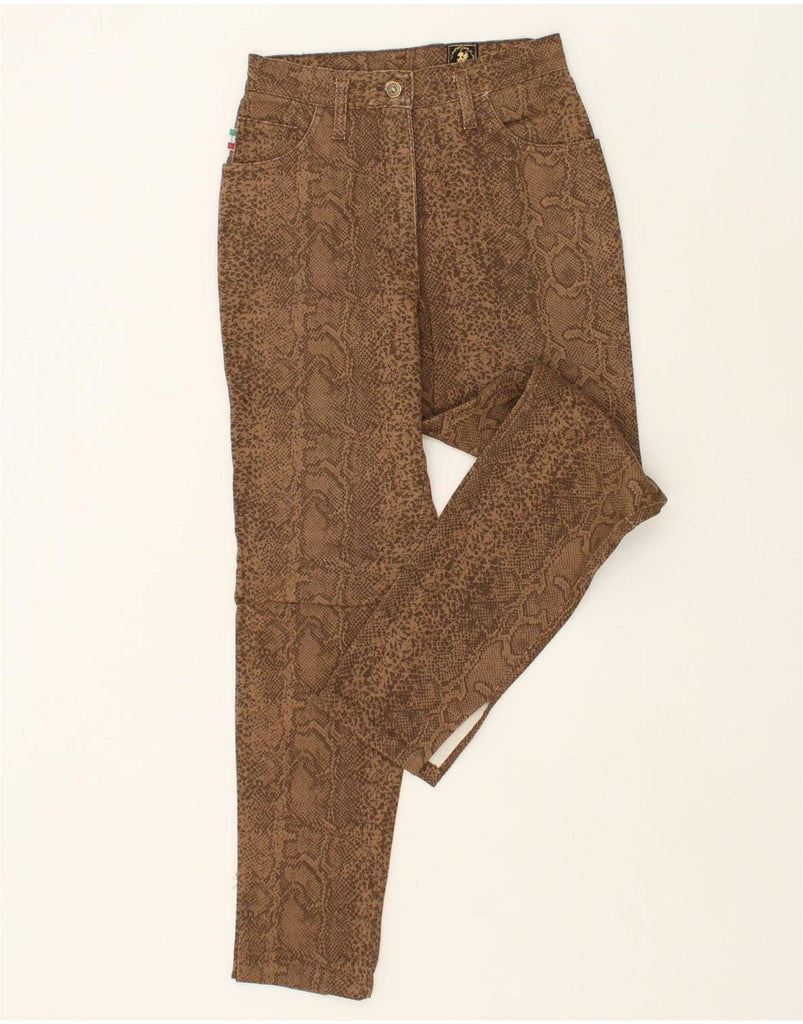 CAPPOPERA Womens Tapered Casual Trousers IT 44 Medium W28 L29 Brown Vintage Cappopera and Second-Hand Cappopera from Messina Hembry 