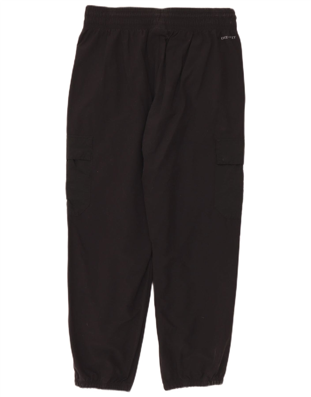 Nike Mens Loose Fit Cargo Tracksuit Trousers Joggers Medium Black Nylon