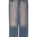 Levi's Mens 504 Straight Jeans W34 L32 Blue Cotton