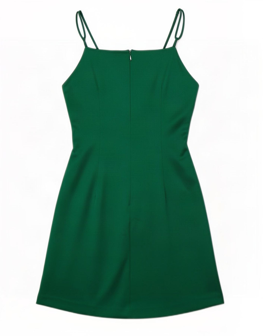Zara Womens Slip Dress UK 8 Small Green Polyester
