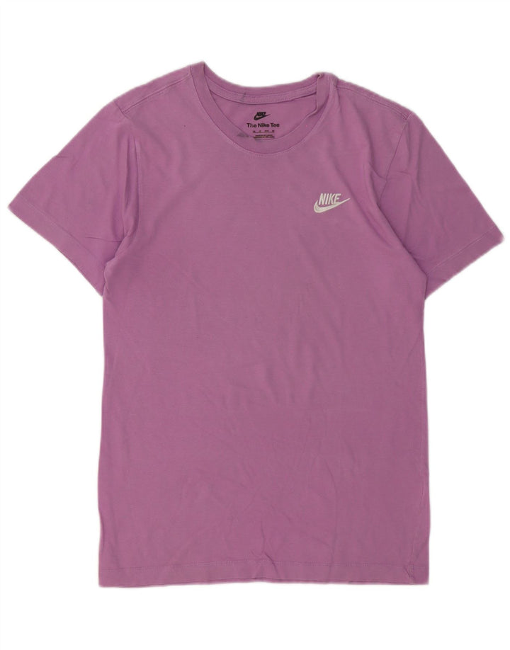 Nike Mens T-Shirt Top XS Purple Cotton
