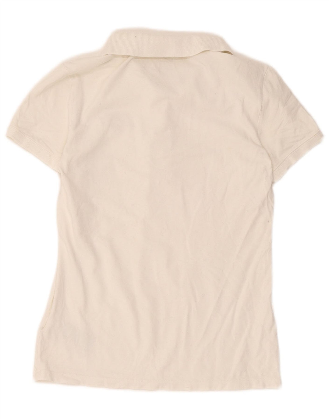 Nike Womens Polo Shirt UK 18 XL White Cotton