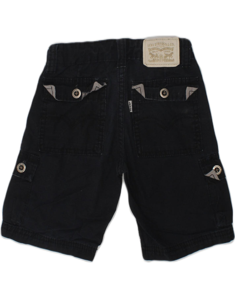 LEVI'S Boys Cargo Shorts 3-4 Years W22  Black Cotton | Vintage Levi's | Thrift | Second-Hand Levi's | Used Clothing | Messina Hembry 