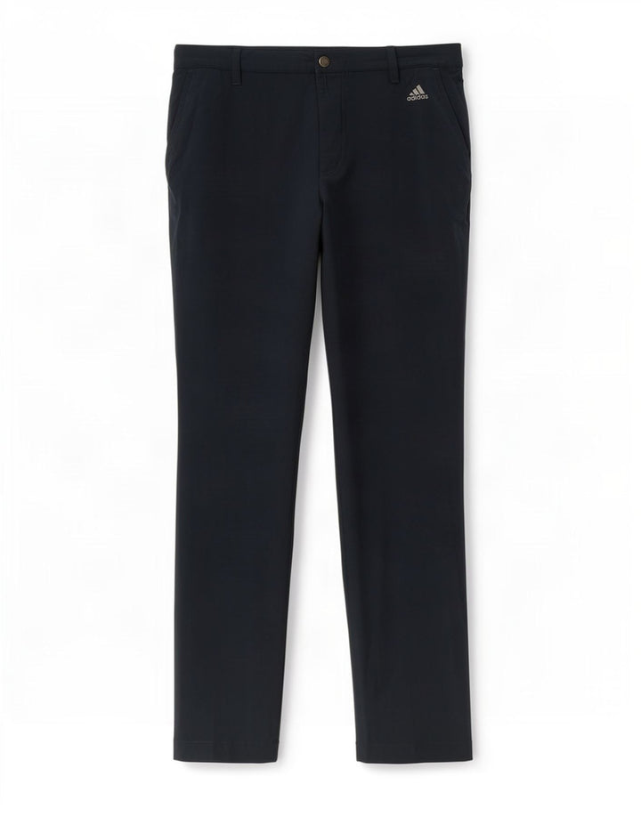 Adidas Mens Slim Chino Trousers W36 L30 Navy Blue Polyester
