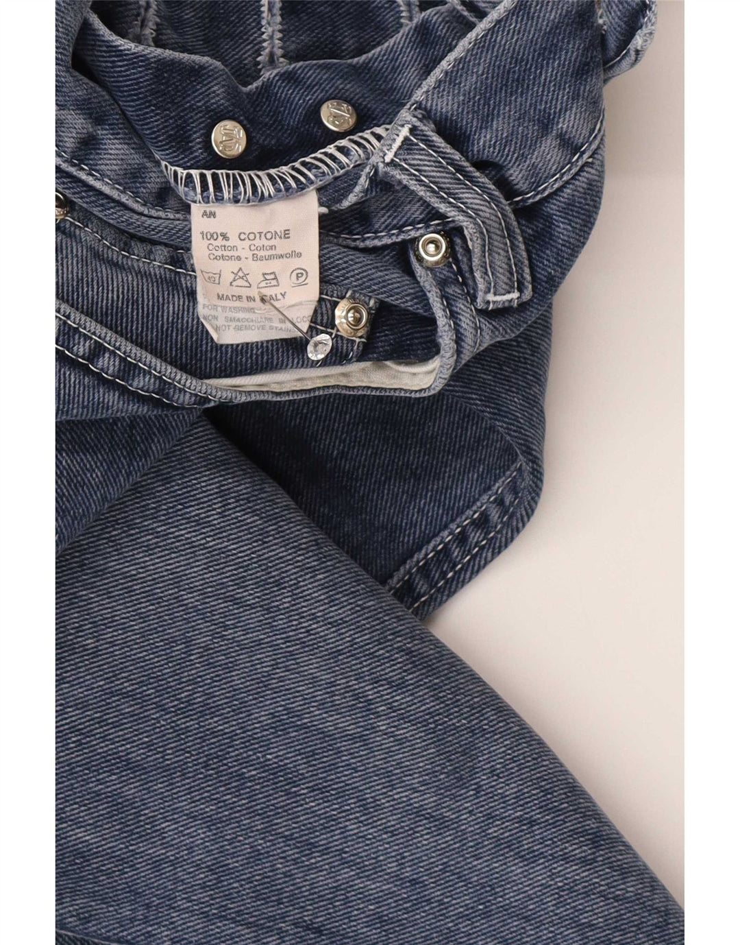 Marlboro Classics Mens Straight Jeans W32 L30 Blue Cotton