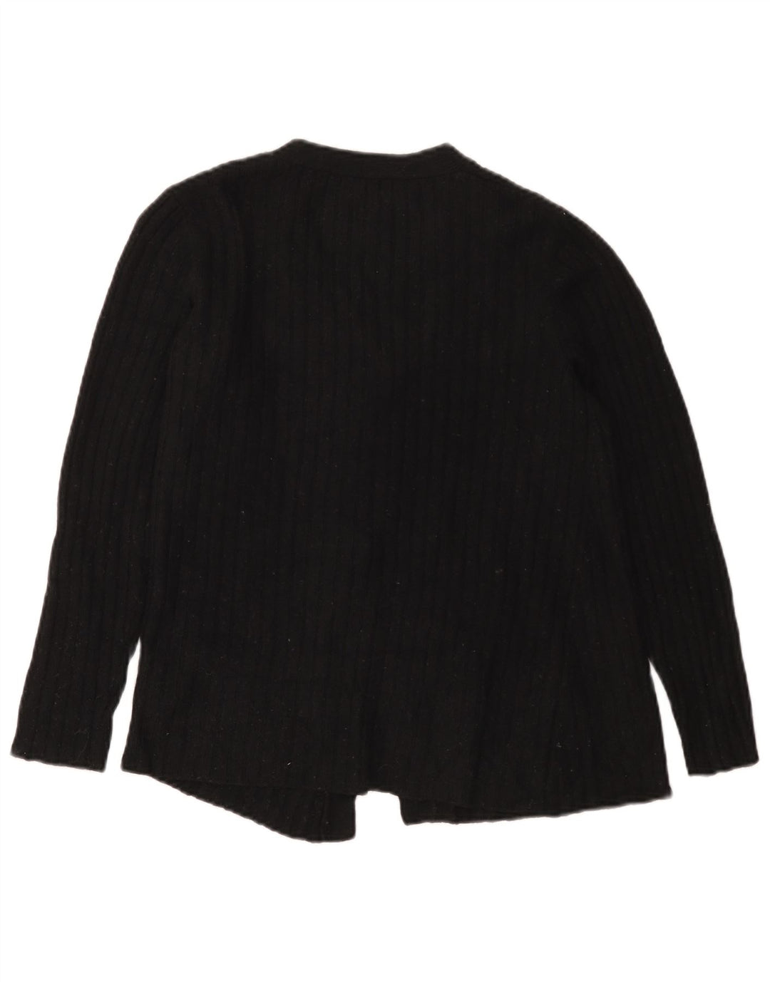 Zara Womens Cardigan Sweater UK 10 Small Black Polyamide