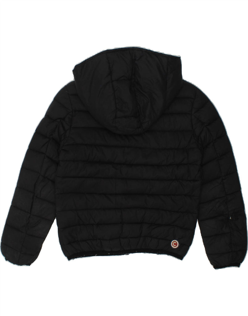 COLMAR Boys Hooded Padded Jacket 3-4 Years Black Polyester | Vintage Colmar | Thrift | Second-Hand Colmar | Used Clothing | Messina Hembry 