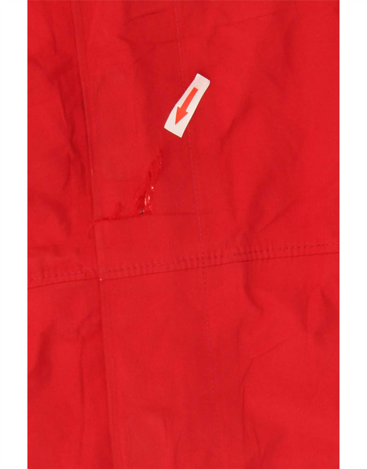 Columbia Mens Titanium Hooded Rain Jacket UK 38 Medium Red Polyester