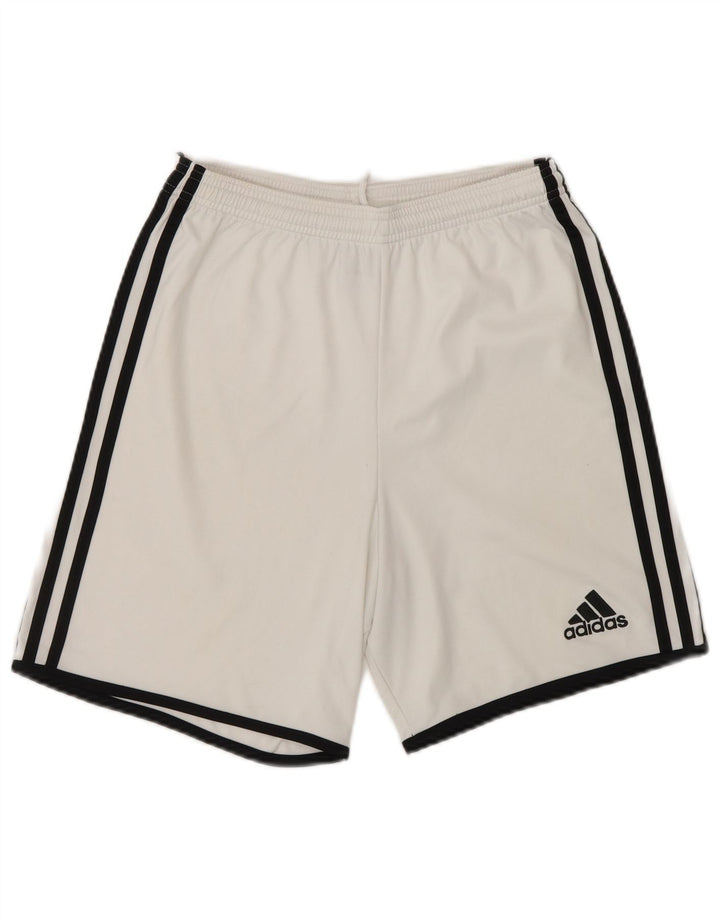 Adidas Mens Climalite Sport Shorts XS  White