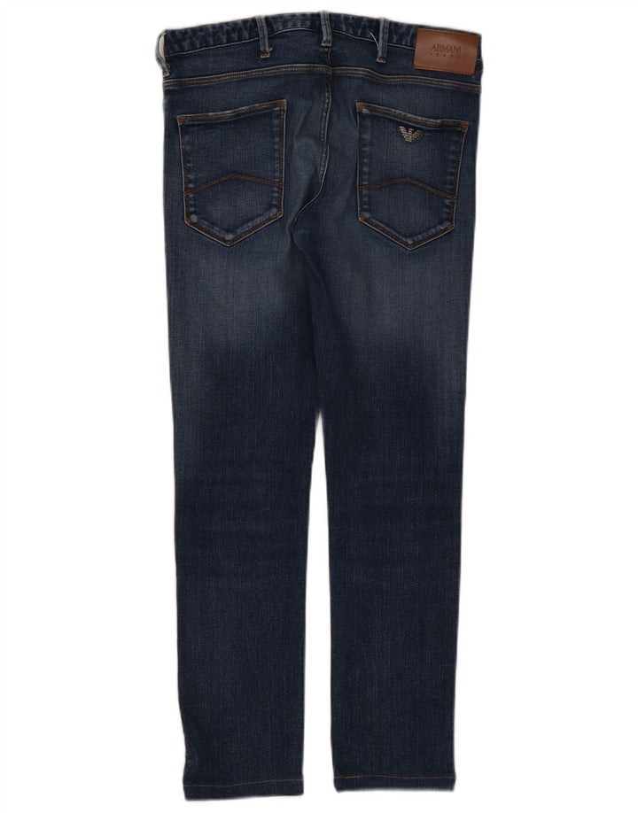 Armani Womens Slim Jeans W32 L29 Blue