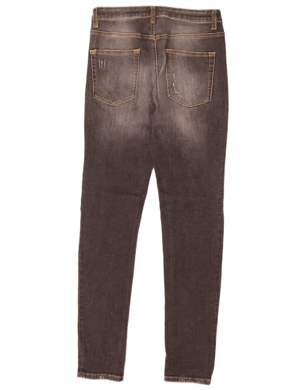 Benetton Mens Skinny Jeans W28 L30 Grey