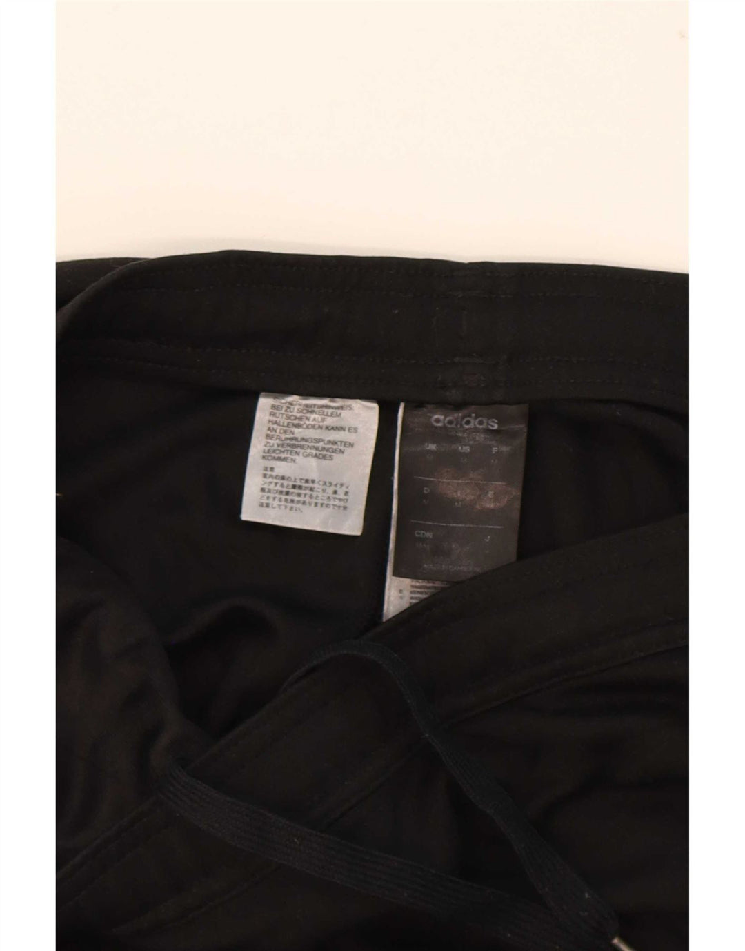 Adidas Mens Climalite Tracksuit Trousers Medium Black Polyester