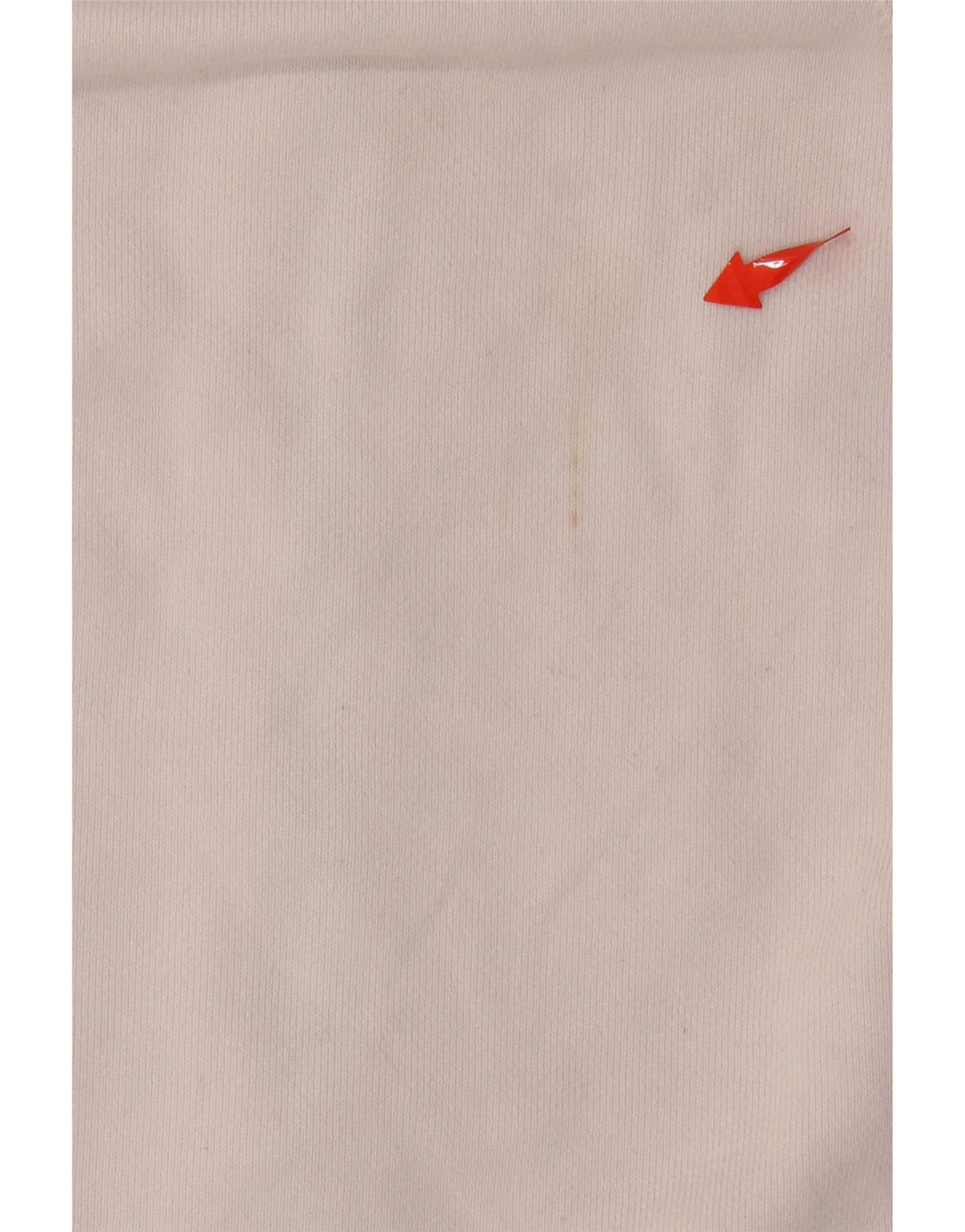 JORDAN Womens Zip Hoodie Sweater UK 12 Medium Pink Cotton