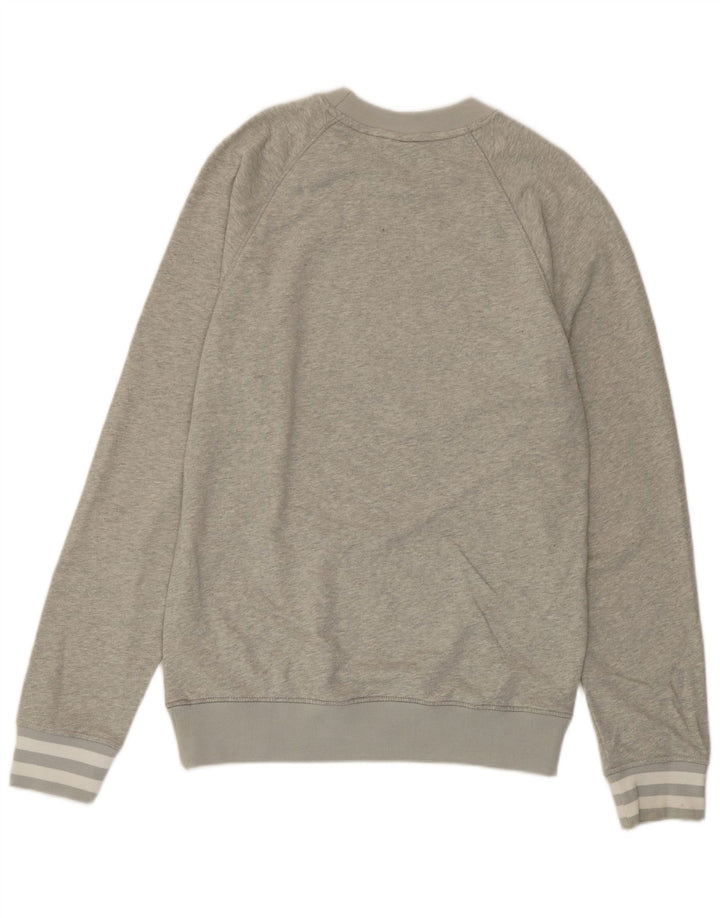 Nike Mens Graphic Sweatshirt Jumper XS Grey Cotton