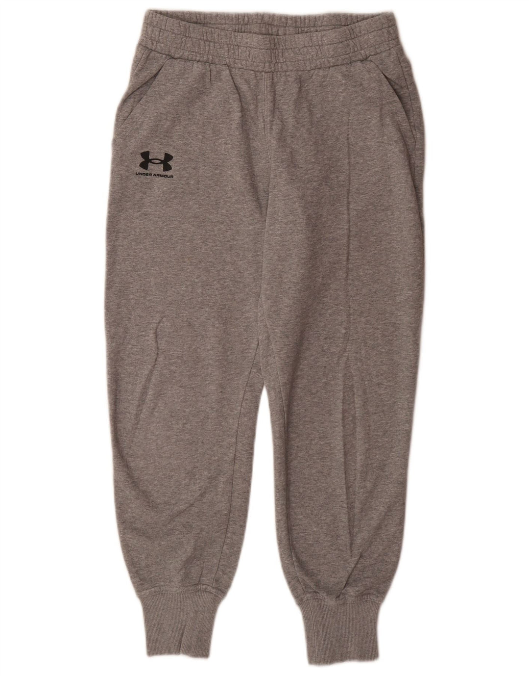 Under Armour Mens Tracksuit Trousers Joggers Small  Grey Flecked Cotton