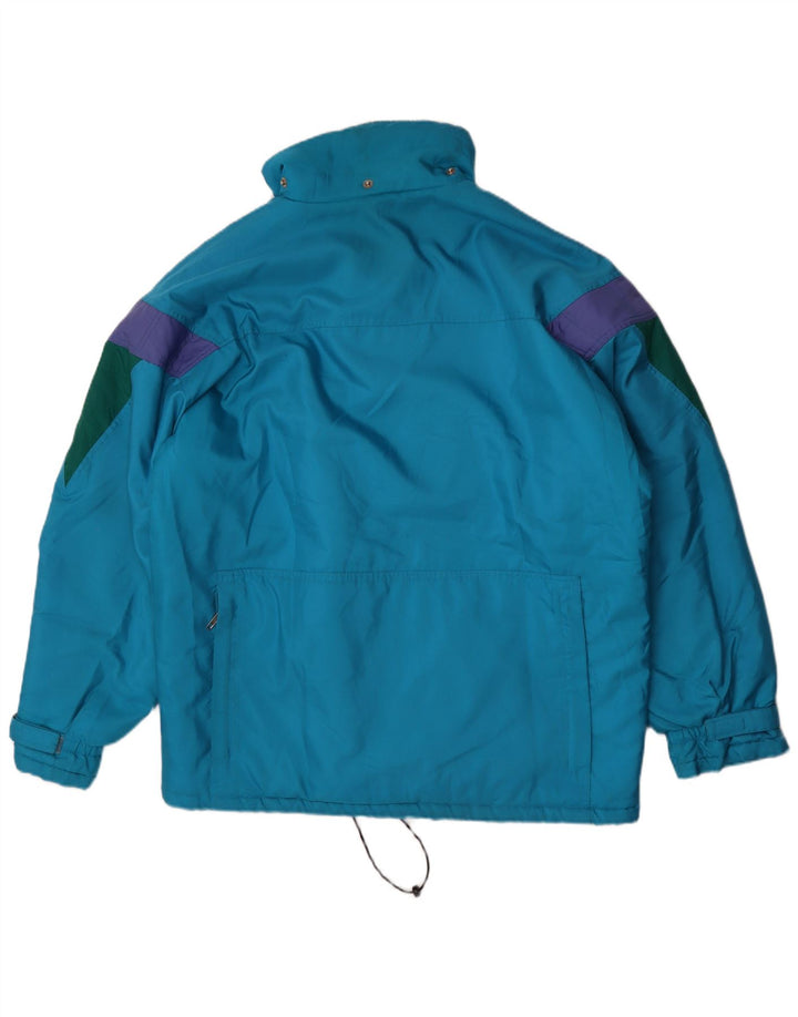 Sergio Tacchini Mens Ski Jacket UK 42 XL Blue Colourblock