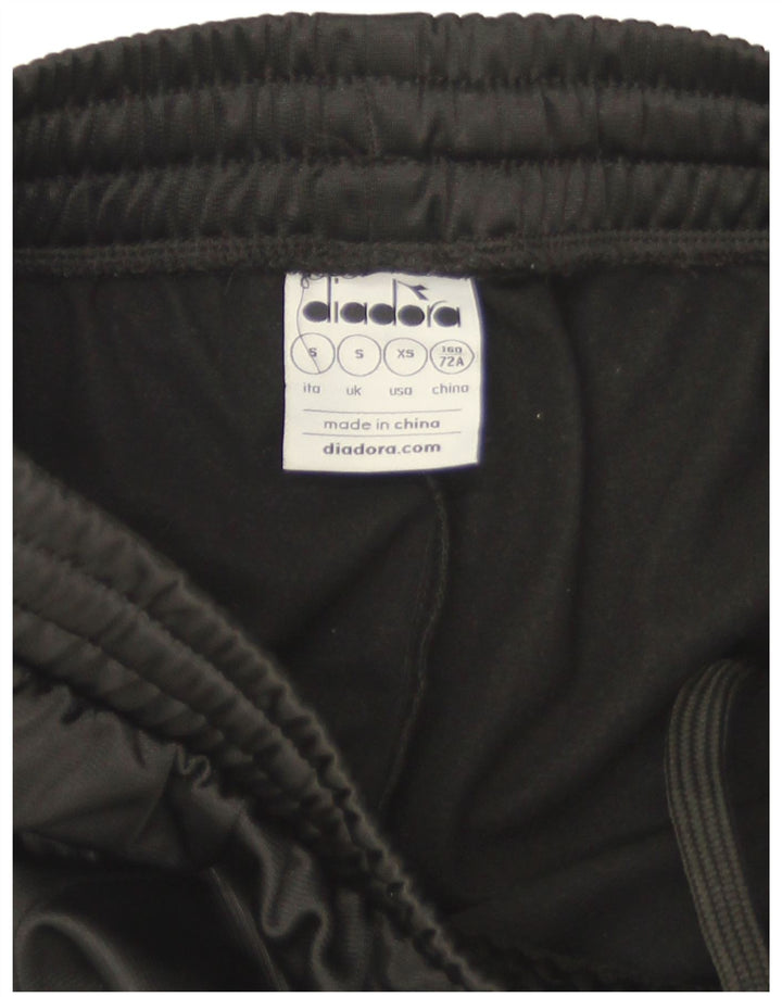 Diadora Mens Tracksuit Trousers Small  Black