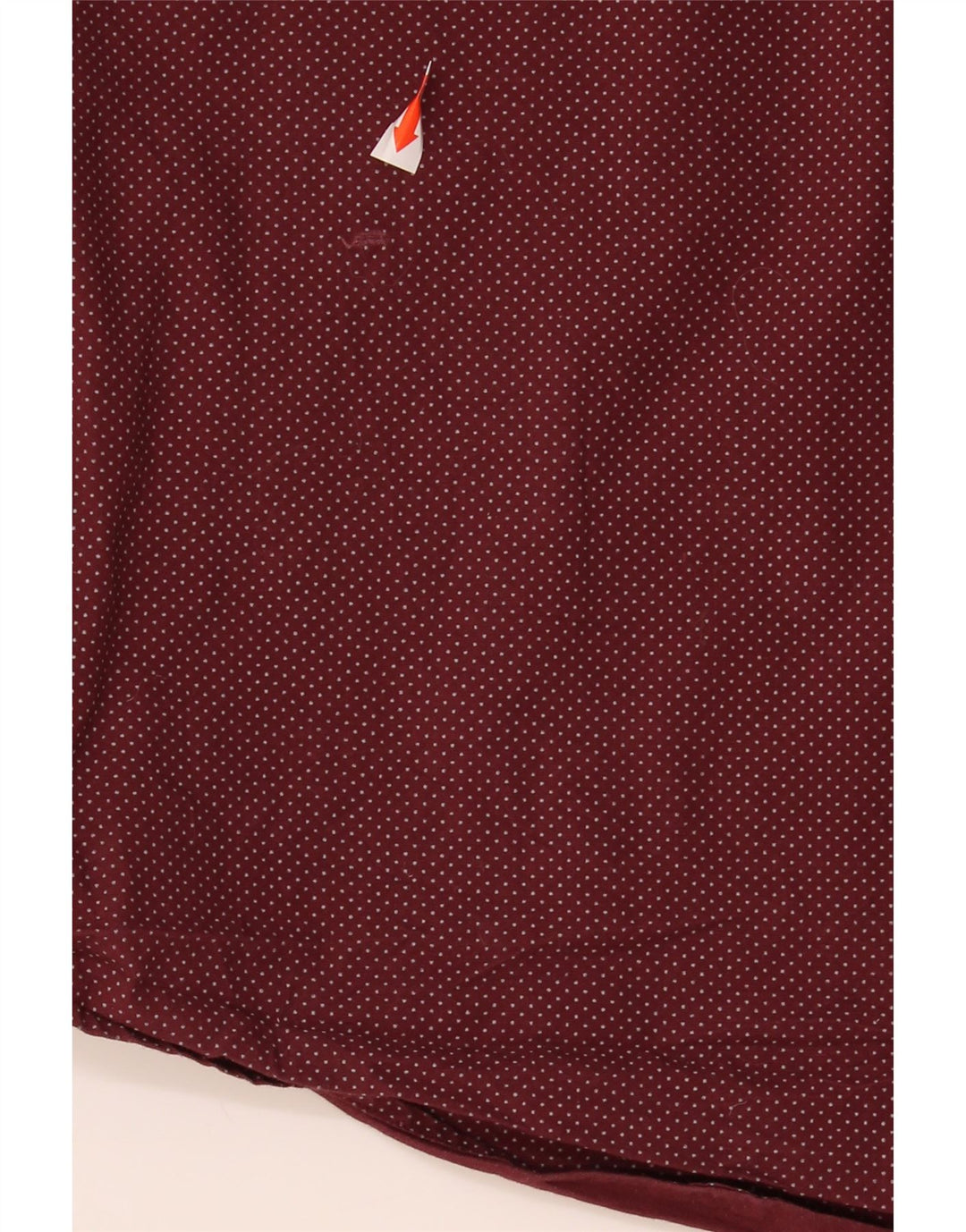 MICHAEL KORS Mens Slim Fit Shirt Size 15 1/2 Medium Burgundy Spotted Vintage Michael Kors and Second-Hand Michael Kors from Messina Hembry 