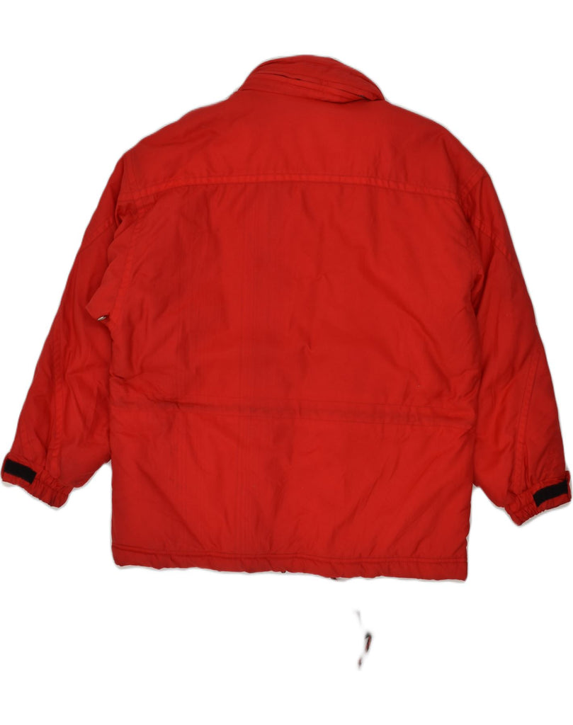 COLMAR Mens Loose Fit Padded Jacket IT 48 Medium Red Polyester | Vintage Colmar | Thrift | Second-Hand Colmar | Used Clothing | Messina Hembry 