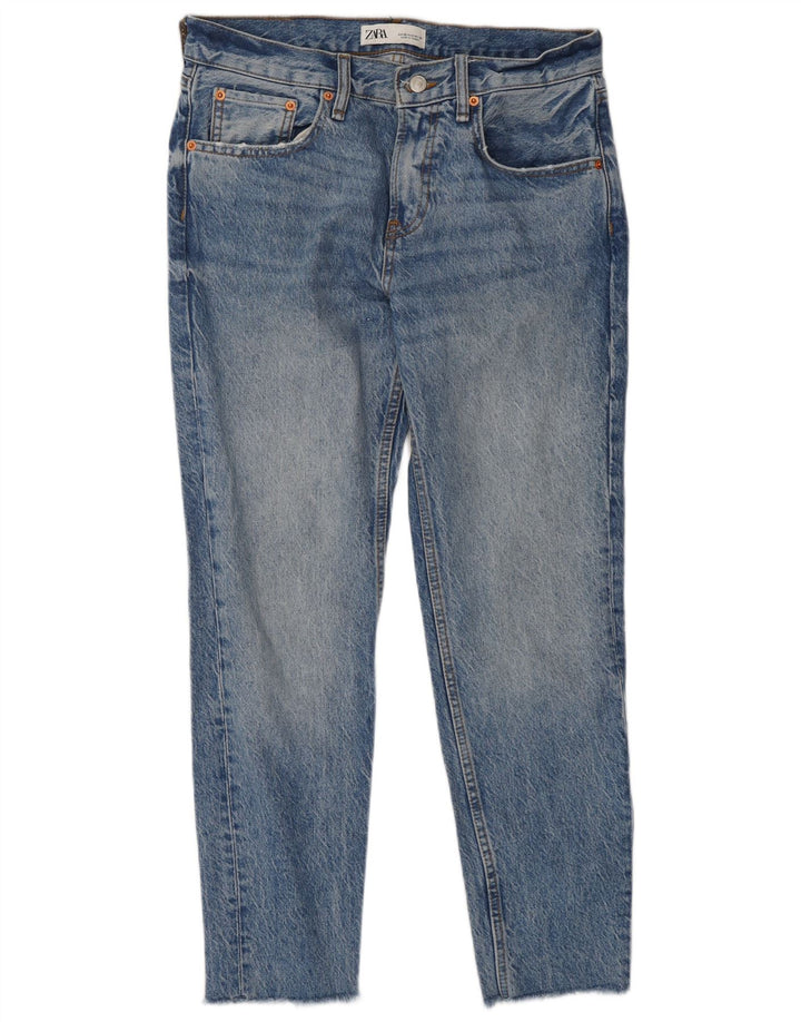 Zara Womens Slim Jeans EU 38 Small W28 L28 Blue Cotton