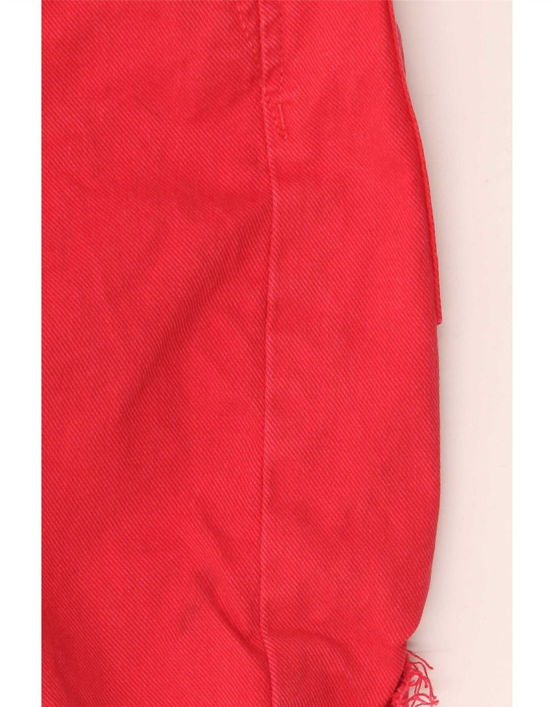 Zara Mens Denim Shorts EU 40 Medium W31 Red