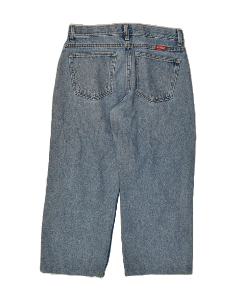 WRANGLER Boys Wide Leg Jeans 11-12 Years W28 L22 Blue Cotton | Vintage Wrangler | Thrift | Second-Hand Wrangler | Used Clothing | Messina Hembry 