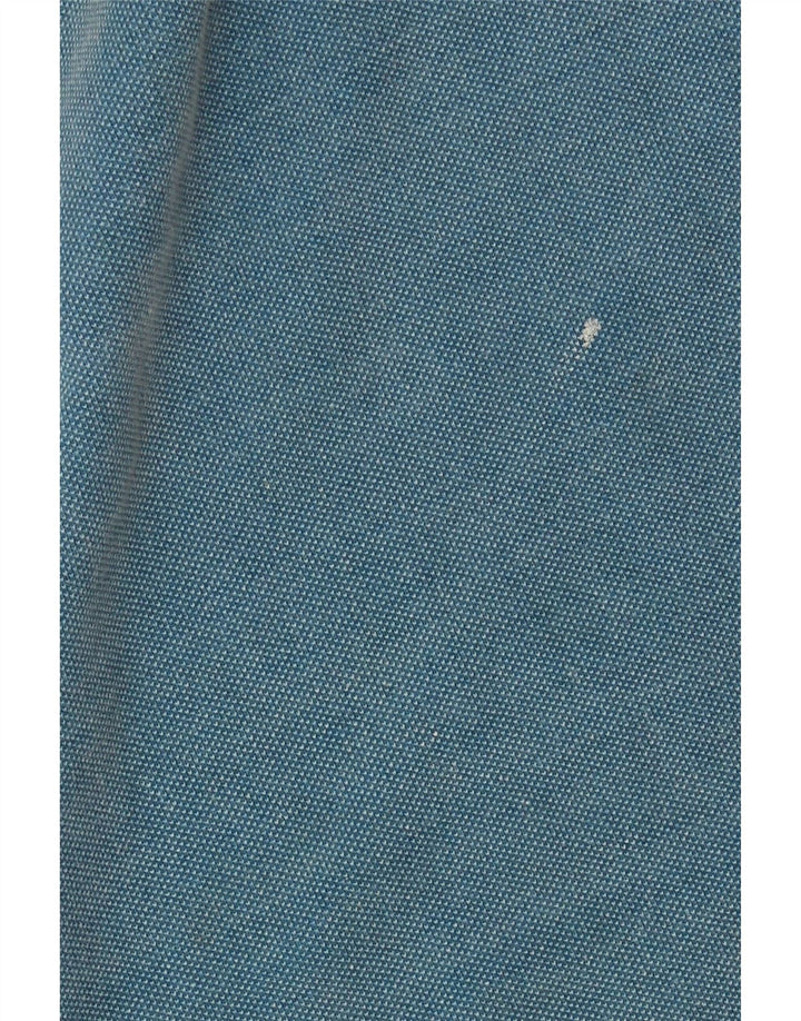 Fat Face Mens Zip Neck Sweatshirt Jumper Medium Blue Cotton