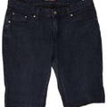 LEVI'S Womens Denim Shorts W32 Large Blue