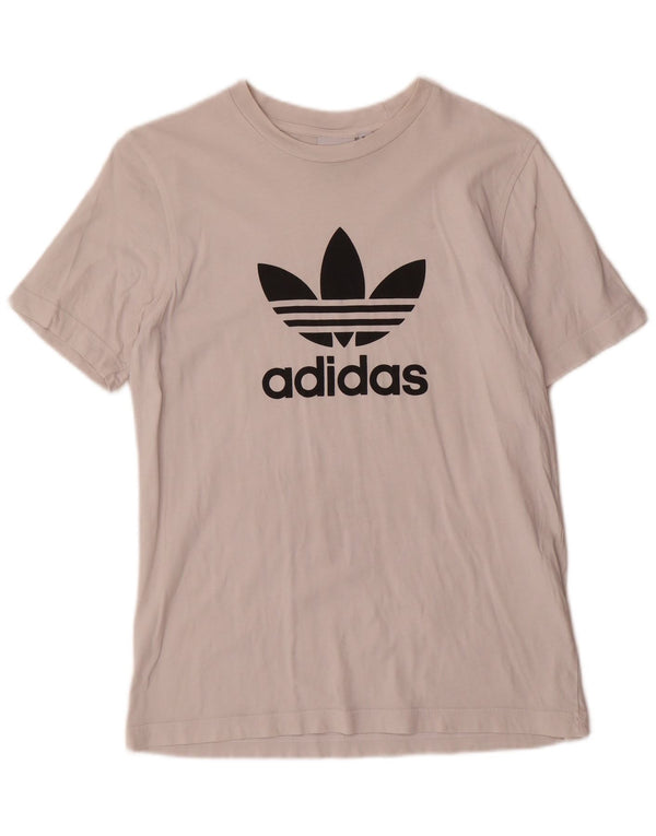 Adidas Mens Graphic T-Shirt Top Small White