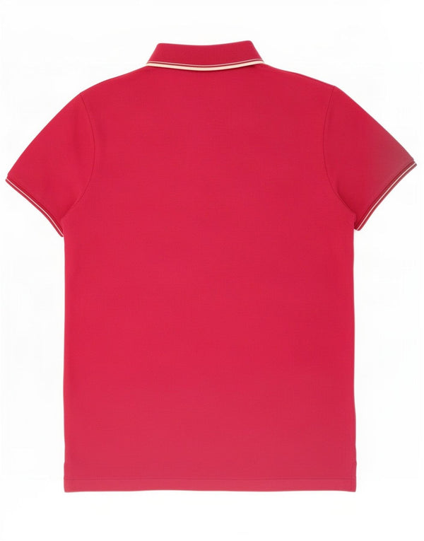 Kappa Mens Polo Shirt XL Pink Cotton