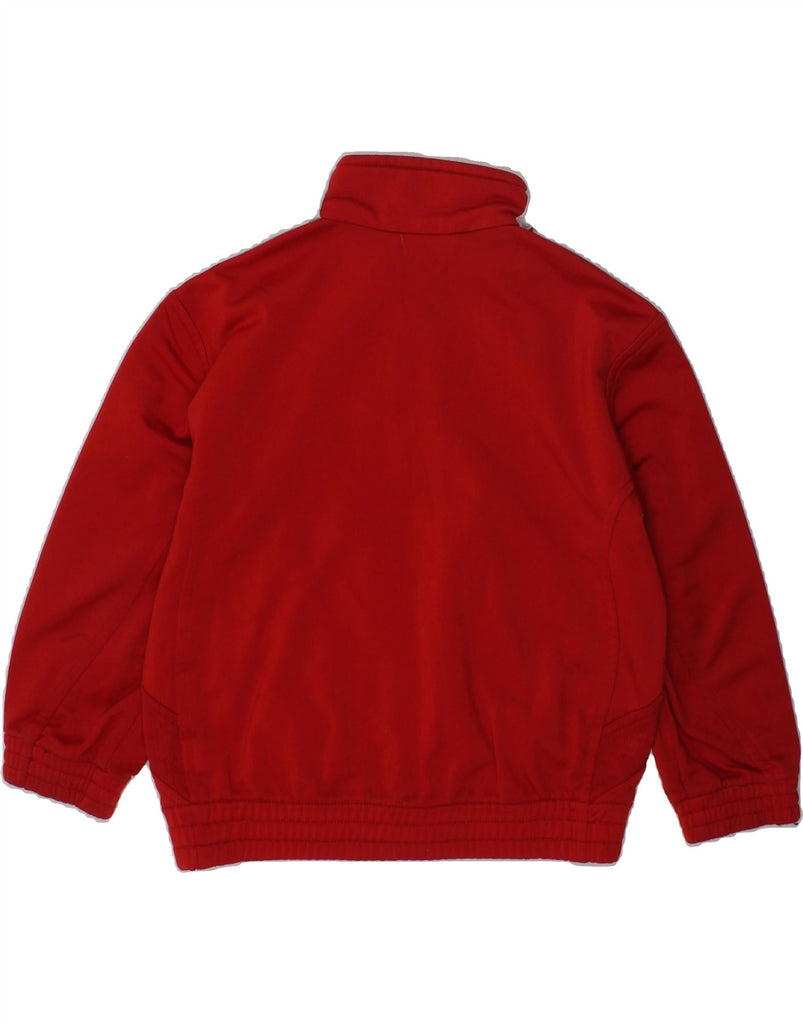 ADIDAS Girls Tracksuit Top Jacket 4-5 Years Red Polyester | Vintage Adidas | Thrift | Second-Hand Adidas | Used Clothing | Messina Hembry 