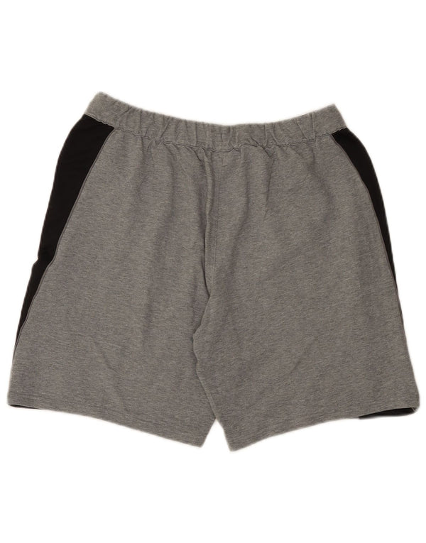 Puma Mens Sport Shorts Medium  Grey Colourblock Cotton
