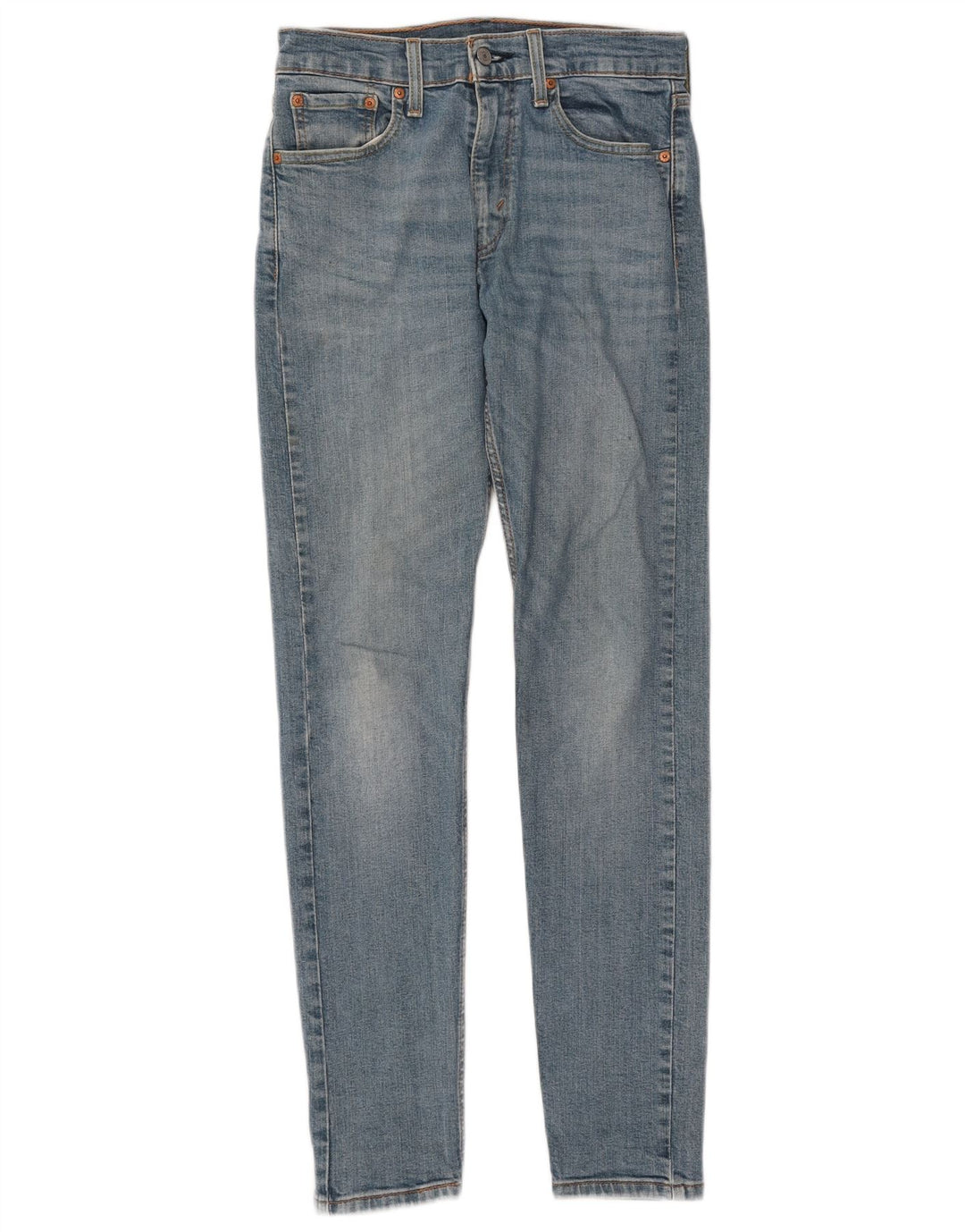 Levi's Womens 512 Slim Tapered Jeans W30 L31 Blue Cotton